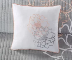 Jane Floral Reversible Cotton Coverlet Set -Hoover Sales Store 810590790 810590789 7