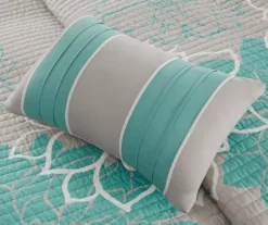 Jane Floral Reversible Cotton Coverlet Set -Hoover Sales Store 810590792 810590791 2