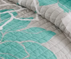 Jane Floral Reversible Cotton Coverlet Set -Hoover Sales Store 810590792 810590791 4