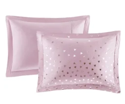 Nova Metallic Triangle Comforter Set -Hoover Sales Store 810590820 810590819 4