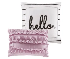 Nova Metallic Triangle Comforter Set -Hoover Sales Store 810590820 810590819 5