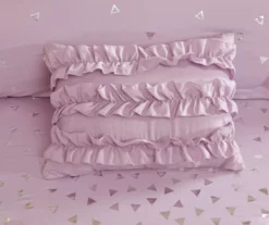 Nova Metallic Triangle Comforter Set -Hoover Sales Store 810590820 810590819 9