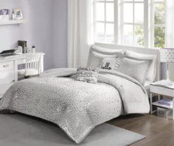 Nova Metallic Triangle Comforter Set -Hoover Sales Store 810590824 810590823 810590818 2