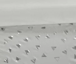Nova Metallic Triangle Comforter Set -Hoover Sales Store 810590824 810590823 810590818 7