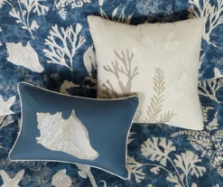 Bedford Blue & White Coastal Cotton Sateen Queen 7-Piece Comforter Set 9 Bedford Blue & White Coastal Cotton Sateen Queen 7-Piece Comforter Set -Hoover Sales Store 810590834 810590833 810590832 3