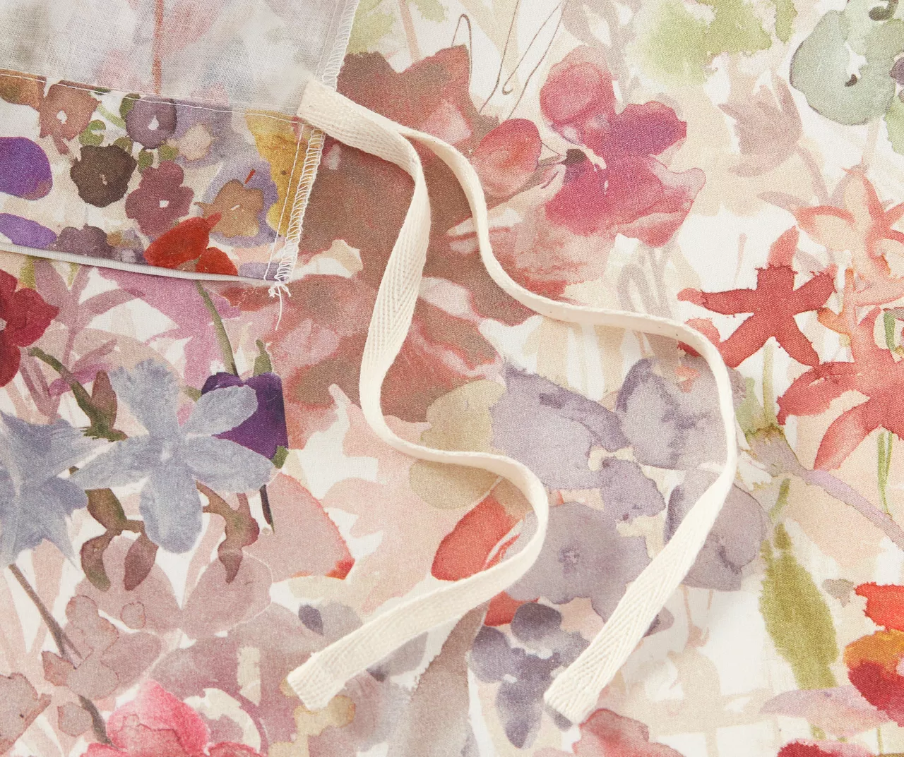 Julia Watercolor Floral Duvet Cover Set 10 Julia Watercolor Floral Duvet Cover Set - Image 10