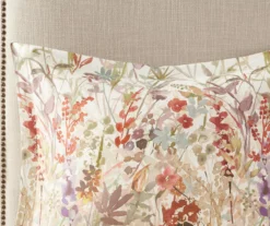 Julia Cream & Multi-Color Watercolor Floral California King 7-Piece Comforter Set -Hoover Sales Store 810590848 810590847 810590846 10