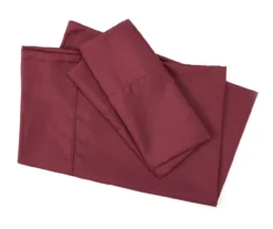 Red Full 4-Piece Microfiber Sheet Set