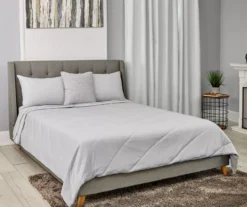 Glacier Gray All-Season Reversible Twin Blanket -Hoover Sales Store 810593968 3