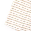 Tan & White Stripe Twin 3-Piece Microfiber Sheet Set