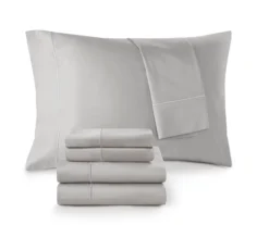 600-Thread Count Pima Cotton Sheet Set -Hoover Sales Store 810595439 810595440 810595711 810595713 X0 5 1