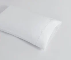 White 600-Thread Count Pima Cotton Queen 4-Piece Sheet Set -Hoover Sales Store 810595715 810595712 810595716 810595717 A8 8 1