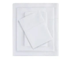 White 600-Thread Count Pima Cotton King 4-Piece Sheet Set -Hoover Sales Store 810595715 810595712 810595716 810595717 X0 4