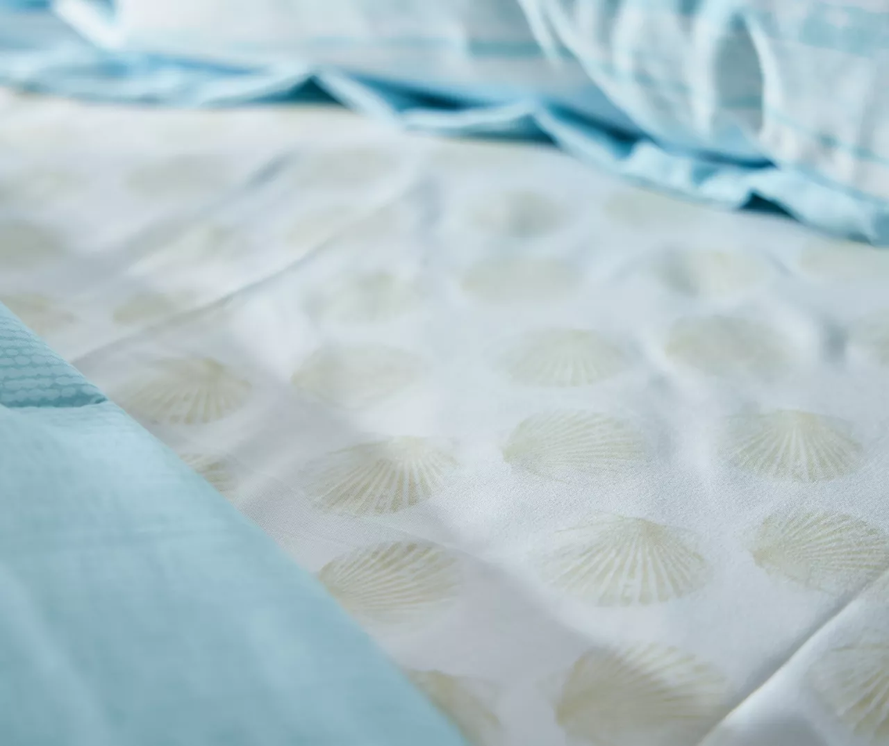 Real Living Grecian Getaway Aqua Stripe & Dot Reversible Comforter Set 5 Real Living Grecian Getaway Aqua Stripe & Dot Reversible Comforter Set - Image 5