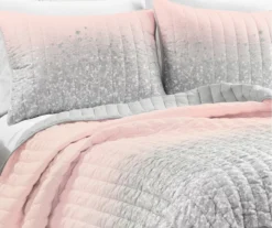 Lush Decor Glitter Ombre Print Quilt & Pillowcase Set 39 Lush Decor Glitter Ombre Print Quilt & Pillowcase Set -Hoover Sales Store 810595924 3