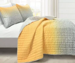 Lush Decor Glitter Ombre Print Quilt Set -Hoover Sales Store 810595931 1