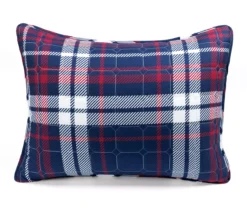 Lush Decor Grayson Farmhouse Navy & Red Plaid Reversible Quilt Set 24 Lush Decor Grayson Farmhouse Navy & Red Plaid Reversible Quilt Set -Hoover Sales Store 810595935 7