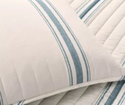 Lush Decor Farmhouse Stripe Reversible Twin XL 2-Piece Quilt Set -Hoover Sales Store 810595948 3