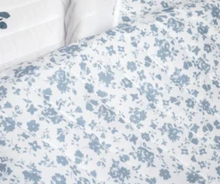 Lush Decor Mirabelle Blue & Dark Pink Watercolor Floral Quilt Set -Hoover Sales Store 810595973 3