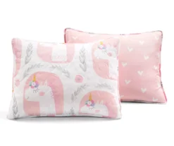 Lush Decor White & Pink Unicorn Reversible Quilt Set 23 Lush Decor White & Pink Unicorn Reversible Quilt Set -Hoover Sales Store 810595996 5