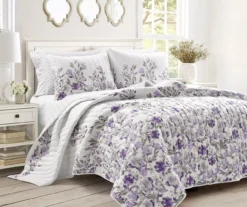 Lush Decor Tanisha Floral Reversible 5-Piece Quilt Set 22 Lush Decor Tanisha Floral Reversible 5-Piece Quilt Set -Hoover Sales Store 810596054