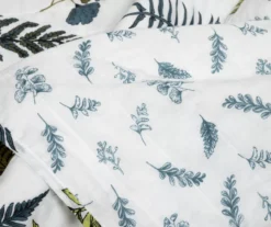 Lush Decor Devonia White & Green Botanical Reversible Cotton Quilt Set -Hoover Sales Store 810596065 4