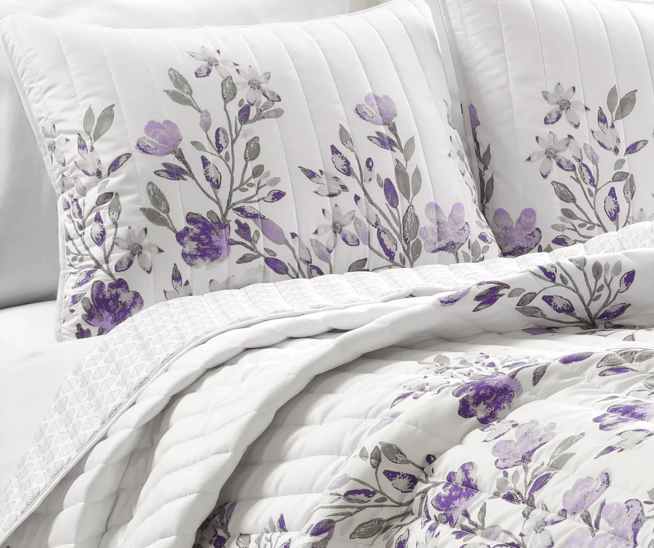 Lush Decor Tanisha Floral Reversible Quilt Set 18 Lush Decor Tanisha Floral Reversible Quilt Set - Image 18
