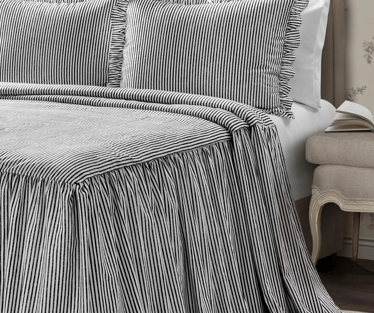 Lush Decor Pinstripe Bedspread Set 19 Lush Decor Pinstripe Bedspread Set - Image 19