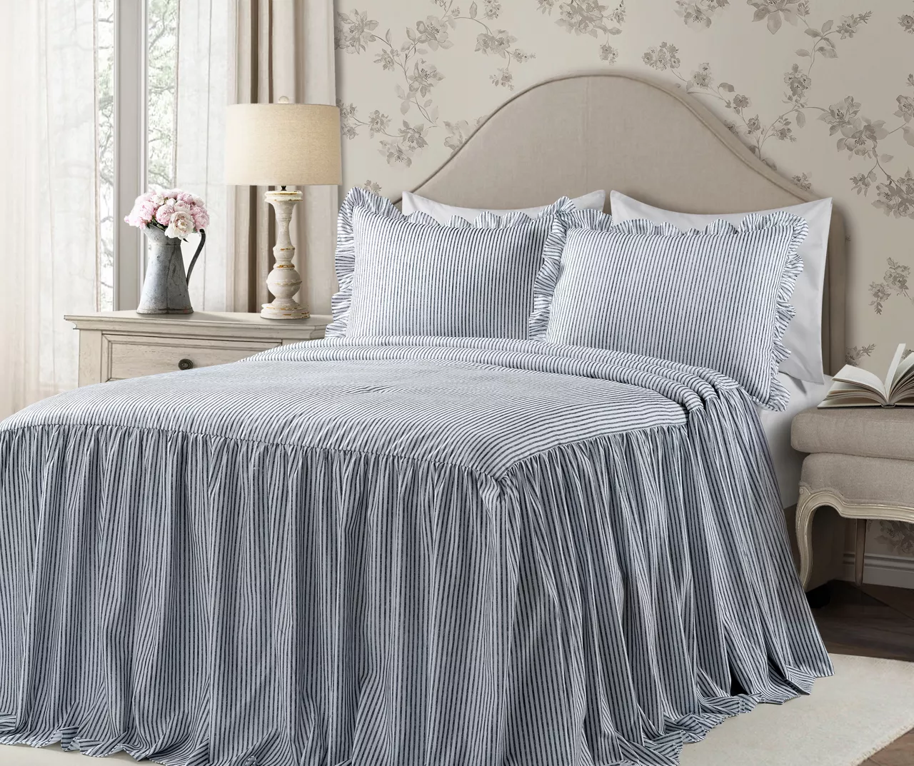 Lush Decor Pinstripe Bedspread Set 13 Lush Decor Pinstripe Bedspread Set - Image 13