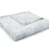 Thalia Blue & White Snowflake Throw, (50" X 70")
