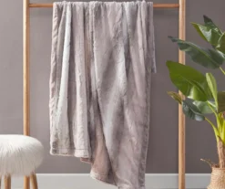 Marselle Stripe Oversize Faux Fur Throw, (60" X 70") 32 Marselle Stripe Oversize Faux Fur Throw, (60" X 70") -Hoover Sales Store 810598163 3