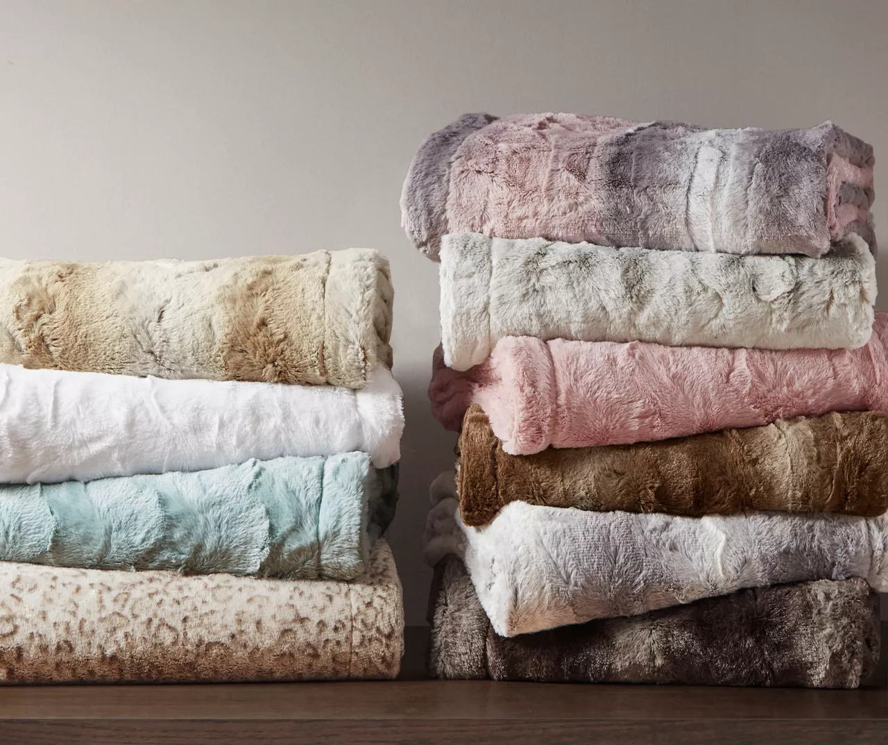 Marselle Stripe Oversize Faux Fur Throw, (60" X 70") 16 Marselle Stripe Oversize Faux Fur Throw, (60" X 70") - Image 16