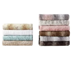 Marselle Stripe Oversize Faux Fur Throw, (60" X 70") 36 Marselle Stripe Oversize Faux Fur Throw, (60" X 70") -Hoover Sales Store 810598163 7