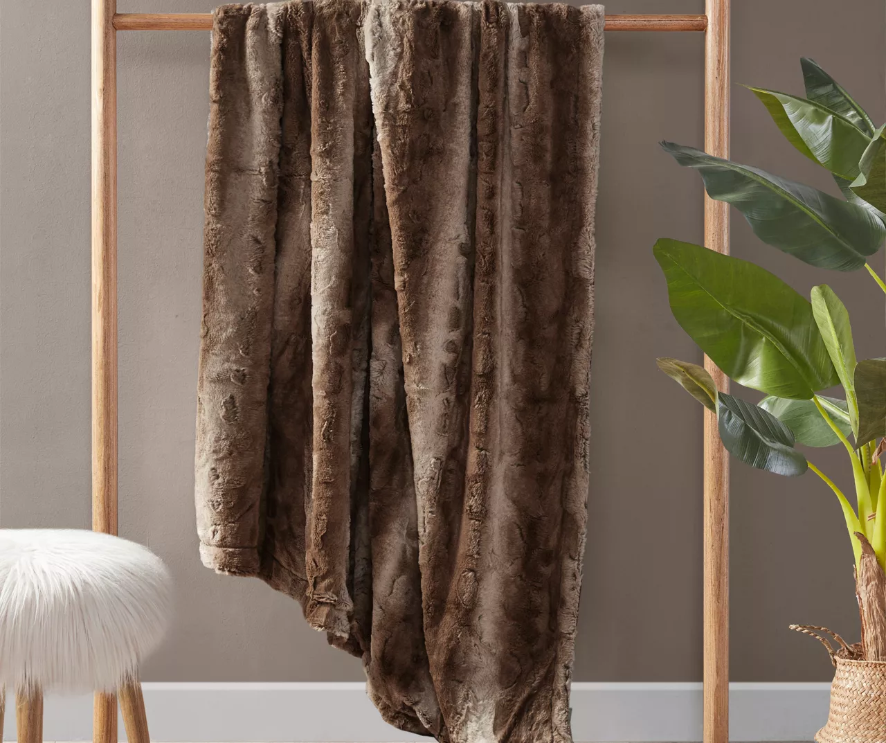 Marselle Stripe Oversize Faux Fur Throw, (60" X 70") 19 Marselle Stripe Oversize Faux Fur Throw, (60" X 70") - Image 19