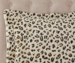 Marselle Leopard Print Faux Fur 4-Piece Comforter Set 23 Marselle Leopard Print Faux Fur 4-Piece Comforter Set -Hoover Sales Store 810598172 810598173 5