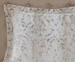 Marselle Leopard Print Faux Fur 4-Piece Comforter Set 31 Marselle Leopard Print Faux Fur 4-Piece Comforter Set -Hoover Sales Store 810598174 810598175 5