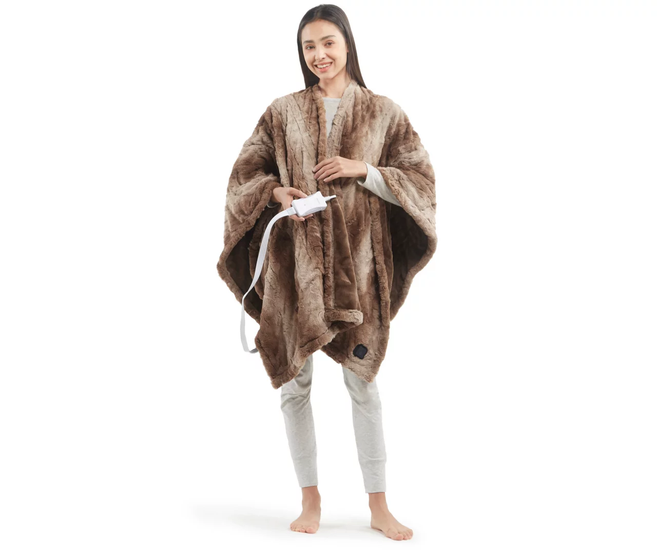 Marselle Faux Fur Heated Wrap, (50" X 64") 6 Marselle Faux Fur Heated Wrap, (50" X 64") - Image 6