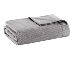 Textured-Knit Egyptian Cotton Blanket -Hoover Sales Store 810598219 810598220 810598221 2