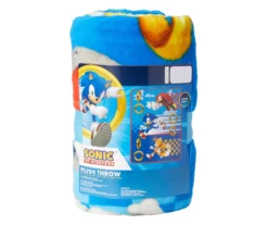Rings For All Sonic, Knuckles & Tails Micro Raschel Throw, (46" X 60") -Hoover Sales Store 810603544 A0 2