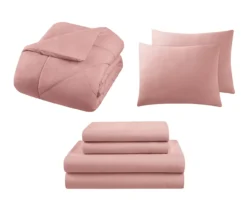 Diamond-Quilted California King 7-Piece Comforter Set -Hoover Sales Store 810605041 A7 2