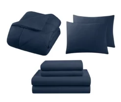 Diamond-Quilted California King 7-Piece Comforter Set -Hoover Sales Store 810605042 A7 2