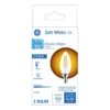 60-Watt Clear Blunt Tip Decorative LED Light Bulb, 4-Pack
