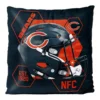 Chicago Bears Navy & Orange Connector Throw Pillow