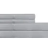 Gray 1,500-Thread Count Queen 4-Piece Sheet Set