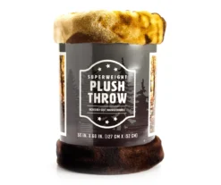 Brown & Tan Labs Raschel Throw, (50" X 60") -Hoover Sales Store 810608825 A0