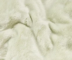Sage Twin/Full Plush Velvet Blanket 5 Sage Twin/Full Plush Velvet Blanket -Hoover Sales Store 810609057 810609055 A8 2