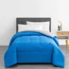 Euphoric Expression Blue Reversible King Comforter