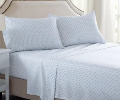 White & Blue Geo Tiles Sheet Set -Hoover Sales Store 810610463 A0 2