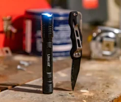 Tactical Flashlight & Pocket Knife Combo -Hoover Sales Store 810613142 B0 7