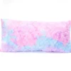Pastel Zigzag Stripe Fuzzy Body Pillow